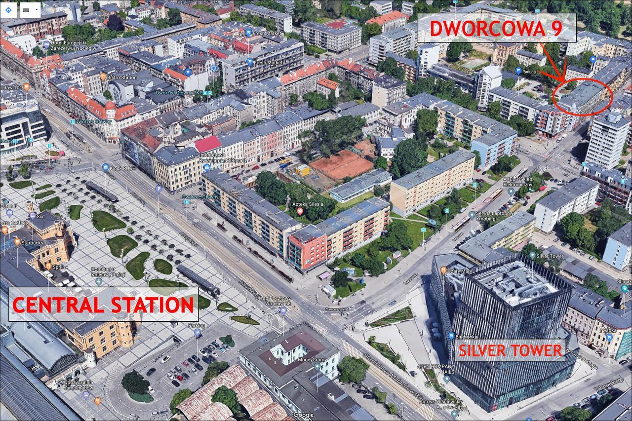 Terra Studio Dworcowa Apartment Wrocław Exterior foto